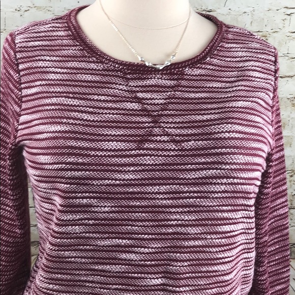 New Direction Weekend Burgundy Sweater - Picture 3 of 8